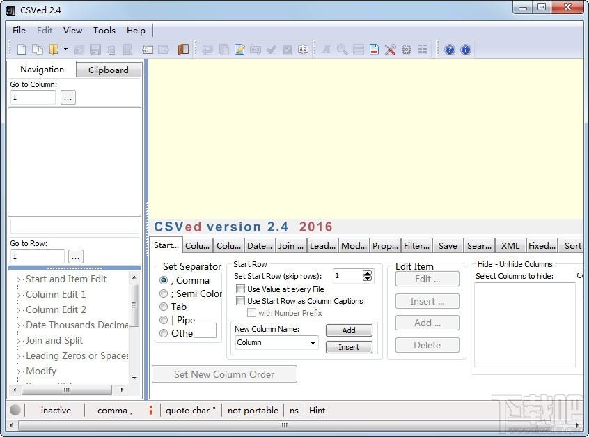 CSV,CSVed