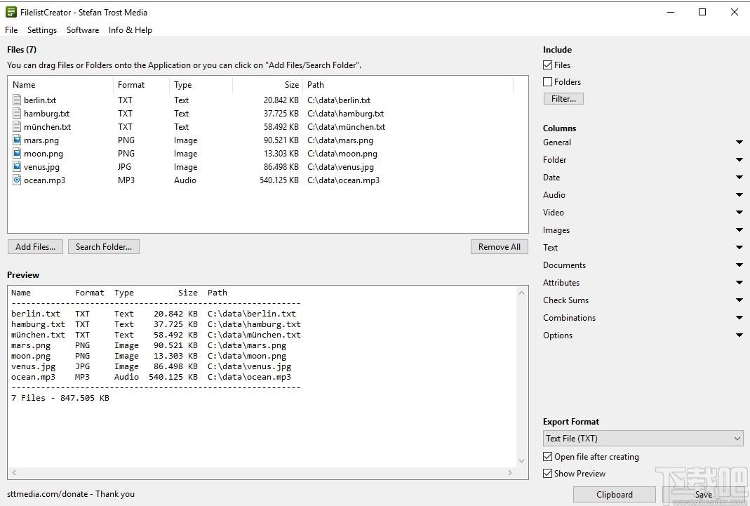 FilelistCreator下载,文件目录管理工具,文件管理