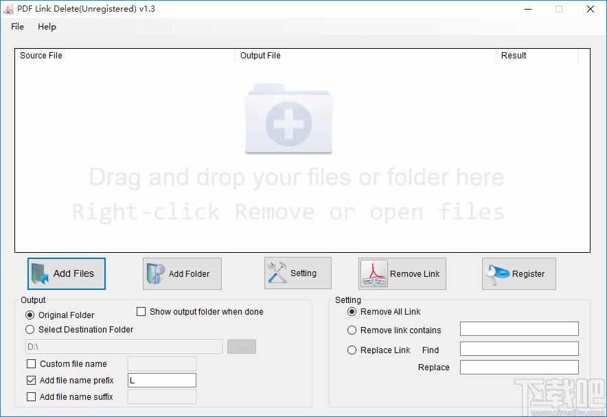 PDFdu Link Delete,PDF链接删除,链接删除