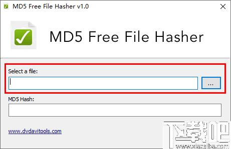 MD5 Free File Hasher下载,md5计算,文件MD5,校验值