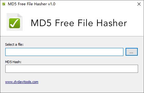 MD5 Free File Hasher下载,md5计算,文件MD5,校验值